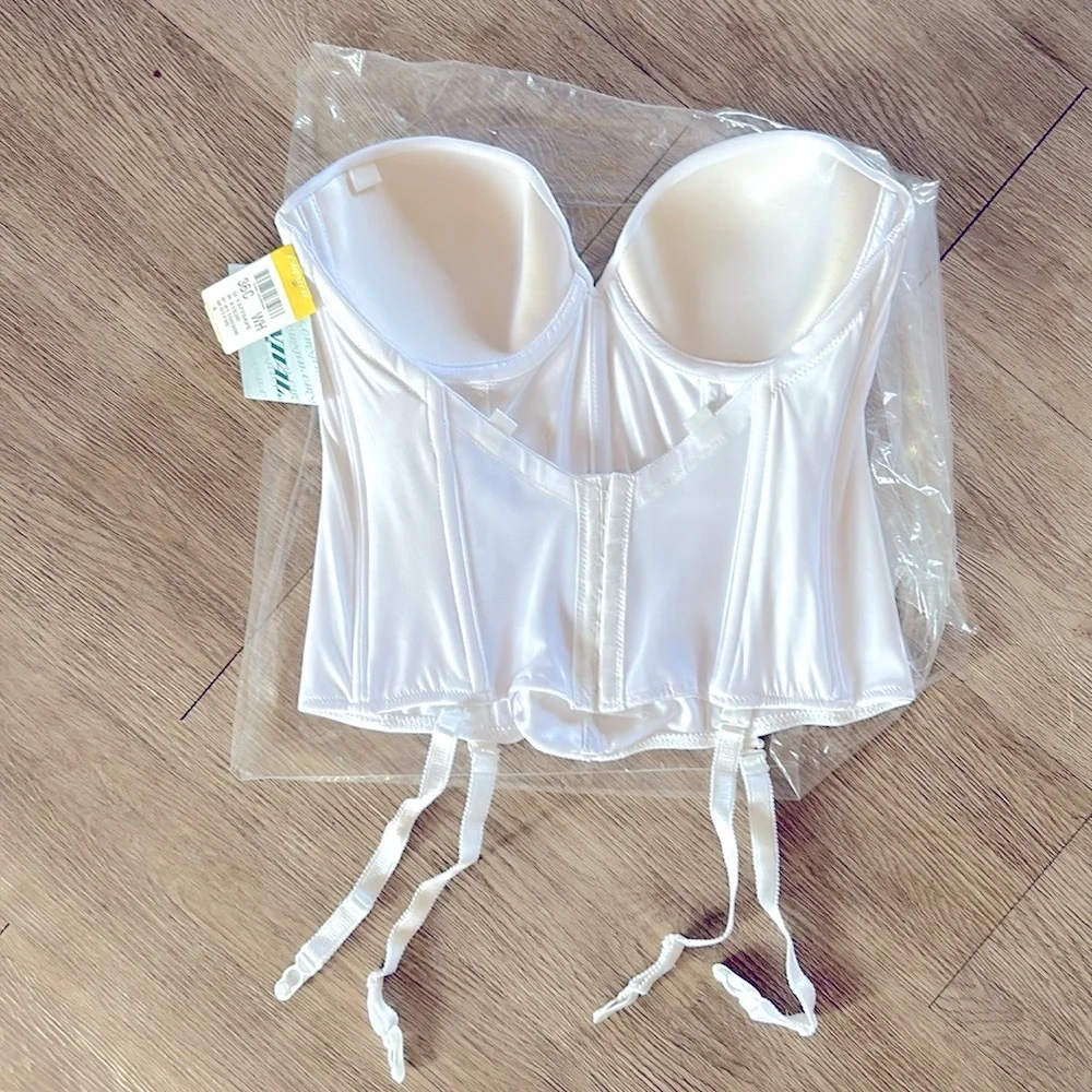 Corset Bustier with removable garters